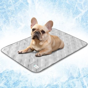 PetAmi Waterproof Cooling Blanket Mat for Dog Cat Pet, Anti Slip Indoor Cool Pad, Q-MAX Sofa Couch Bed Crate Cover - 1 of 4