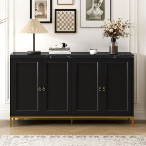 NicBex Buffet Cabinet with Storage Kitchen Cabinet Coffee Bar Sideboard Cabinet for Kitchen,Dining Room,Hallway - 1 of 4