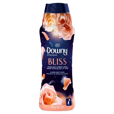 Downy Infusions Bliss Sparkling Amber & Rose In-Wash Scent Booster Beads - 20.1oz 