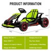 Go Kart for Kids, 24V Drift Kart with 2X200W Strong Motor, 7AH Big Battery, Electric Pedals - 2 of 4