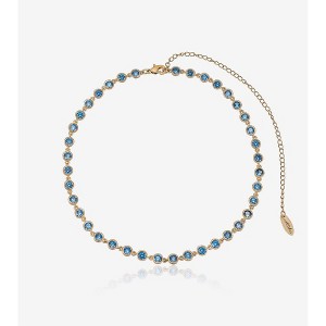 Crystal Disc Link Necklace - Ettika - 1 of 2