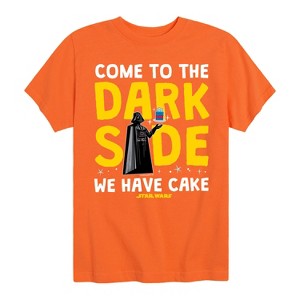 Boys' - Star Wars - Come To The Dark Side Short Sleeve Graphic T-Shirt - 1 of 4
