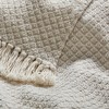 Americanflat 100% Cotton Throw Blanket - 50x60 - Neutral Lightweight Cozy Soft Throws for Bed, Sofa, or Chair. Available in a variety of Colorss - 4 of 4