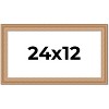 PosterPalooza | Panoramic Weathered Yellow Picture Frame - UV Acrylic, Foam Board Backing, Hanging Hardware - 2 of 4