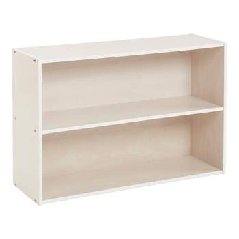 ECR4Kids Streamline 2-Shelf Storage Cabinet, 24in, Kid's Bookshelf