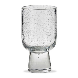 tag Bubble Glass Footed All Purpose Clear - 1 of 1