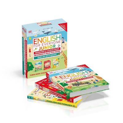 English for Everyone Junior Beginner's Course Boxset - (DK English for Everyone Junior) by  DK (Mixed Media Product)