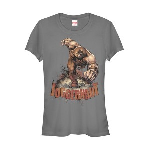 Juniors Womens Marvel X-Men Juggernaut T-Shirt - 1 of 3