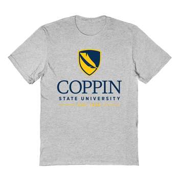 NCAA Coppin State University Sports T-Shirt - Gray