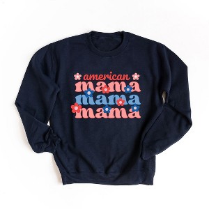 Simply Sage Market American Mama Groovy Sweatshirt - 1 of 3