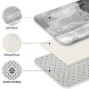 LunaLulinlk 4Pcs Abstract Art Shower Curtain Sets with Rugs and Hooks Gray Bathroom Shower Curtain Sets - 3 of 4