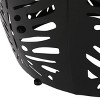 Grungis Cast Iron Cylinder End Tables for Patio,Easy Maintenance and Weather Resistant Accent Table for Backyard,Pool,Indoor Companion - 4 of 4