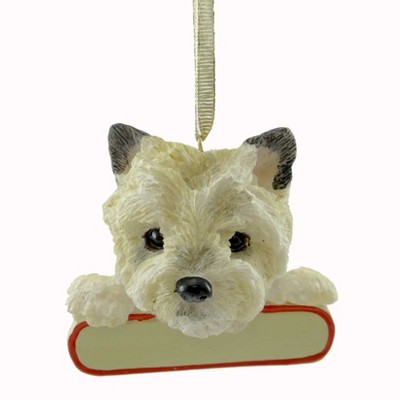 Personalized Ornaments 2.25 In Cairn Terrier Christmas Puppy Dog Tree Ornaments