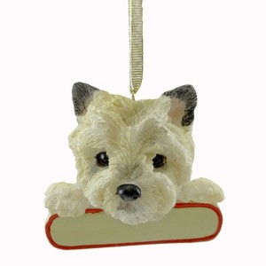 E & S Imports 2.25 In Cairn Terrier Christmas Puppy Dog Tree Ornaments - 1 of 2