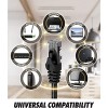 Ultra Clarity Cables 2-Pack Cat6 Ethernet Cable - 10Gbps High-Speed LAN for Router, Modem, Gaming, PS5, PC - Bl - 3 of 4