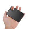 Unique Bargains Small Square Finger Hole Foundation Spatula Makeup Mixing Palettes  Black 1 Set - 4 of 4
