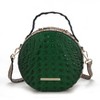 MKF Collection Ynnari Women's Crossbody Bag Croc-Embossed Chic Round by Mia K - 2 of 4