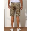 INSPIRE CHIC Men's Summer Regular Fit Animal Printed Shorts - 3 of 4