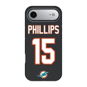 NFL Miami Dolphins Players Game Tactic Bump Cell Phone Case for Apple iPhone 17 Series - 1 of 4