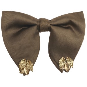 INSPIRE CHIC Men's Ribbon Leaf Pendant Pre-tied Fashion Bow Ties Necktie 1 Pc - 1 of 4
