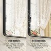 Apmir Rectangular Aluminum Alloy Framed and Tempered Glass Wall Bathroom Vanity Mirror in Matte Black/ Gold/ Silver/ Brown - 4 of 4