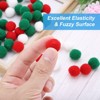 Unique Bargains Creative Round Craft Decoration Home Art Supplies Pom Poms - 3 of 4