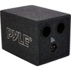 Pyle 10'' Amplified Car Subwoofer Enclosure - PLQB10 - 3 of 4