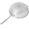Henckels Paradigm Ceramic 12-inch Stainless Steel Dual Performance Wok with Lid - 2 of 4