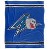 University Of North Carolina Asheville Primary Logo Stripes Silky 50x60 Blanket, 1 Sided - 2 of 4