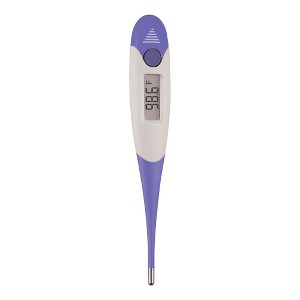 Veridian Oral & Rectal Digital Thermometer Stick Digital Display 08-359-9 9 per Box - 1 of 4