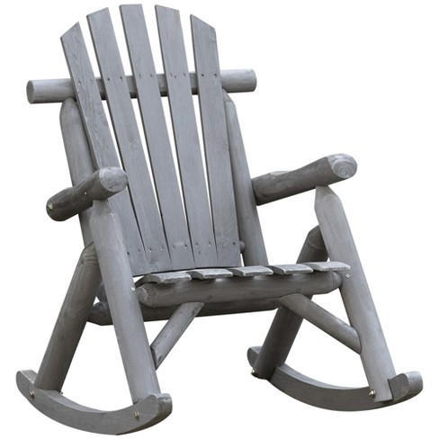 Rustic discount outdoor rockers