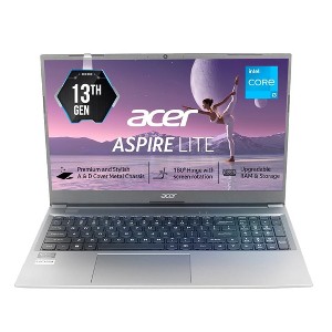 Acer Aspire Slim AG15-32P-39R2 15.6" FHD IPS Notebook - Intel Core 3 N355 1.9GHz, 8GB RAM, 128GB SSD, Windows 11 Home, Silver (NX.J73AA.001-N) - 1 of 4