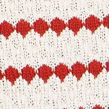 Women's Textured Tank Top - A New Day™ Cream/Red S : Target