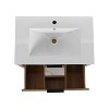 NicBex Bathroom Vanity with Basin/without Basin,Bathroom Sink Vanity with 2 Drawers,30 inch Bathroom Sink Cabinet for Bathroom,Oak/Light Brown - 4 of 4