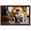 PosterPalooza | Minimalist Brown Picture Frame - UV Acrylic, Backing Board, Hanging Hardware Included - 2 of 4