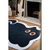 Lany Space Cute Black Cat Rug - 3 of 3