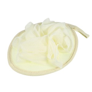 Unique Bargains Body Shower Sponge Mesh Gloves 6.69"x5.12" 1 Pc - 1 of 4