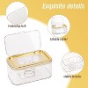Baby Wipes Dispenser with Large Capacity, Wipe Holder Container Keeps Wipes Fresh and Easy to Open - 3 of 4