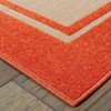 Oriental Weavers Cayman 5594Q Sand/ Orange Indoor/Outdoor Area Rug - 3'10" x 5'5" - 2 of 3