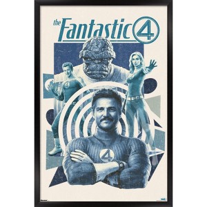 Trends International Marvel Fantastic Four: First Steps (2025) - Family Framed Wall Poster Prints - 1 of 4