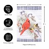 Evergreen Bird Friends Moire Garden Flag 12 x 18 Inches Indoor Outdoor Decor - 4 of 4