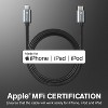 Vena USB C to Lightning Cable for iPhone [Apple MFI Certified] USB-C to Lightning USB Charger Cable Type C For Apple iPhone 14 13 12 Pro Max - image 3 of 4