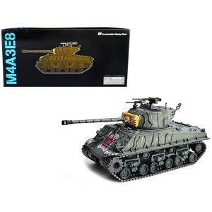 United States M4A3E8 Sherman "Tiger Face" Tank "24th Infantry Div., Han River, Korea" (1951) 1/72 Plastic Model by Dragon Models - 1 of 4