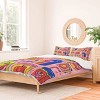 Deny Designs 3pc Queen Doodle By Meg Juice Box Print Kids' Duvet and Sham Set - 2 of 4