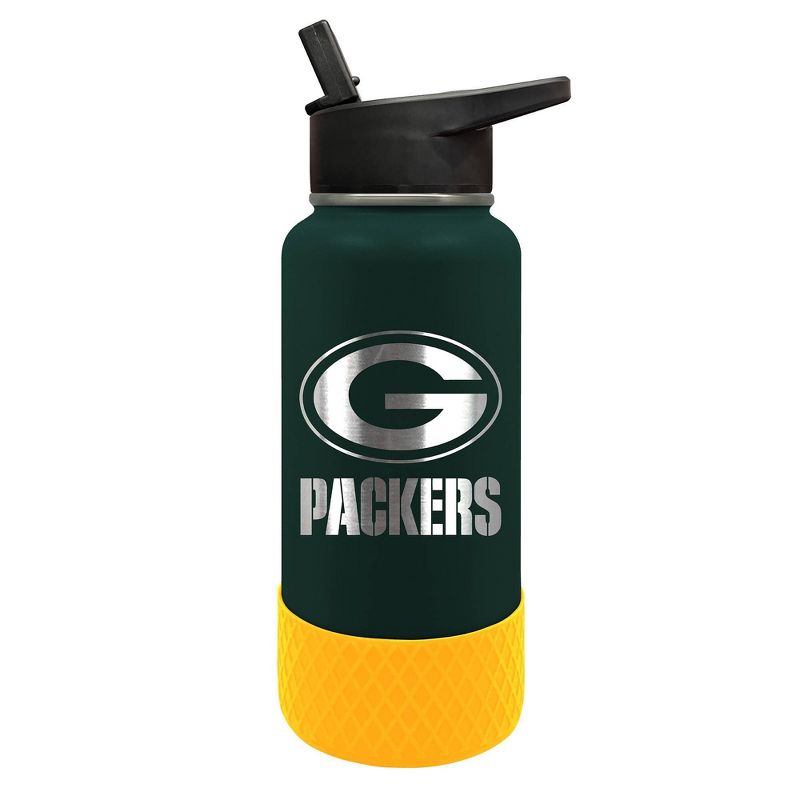 NFL Green Bay Packers 32oz Thirst Hydration Water Bottle, 1 of 2