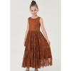 2Bunnies Rose All-Lace Zip Back Boho Garden Rustic Flower Girl Dress - 2 of 4