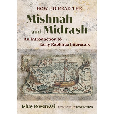 How to Read the Mishnah and Midrash - by  Ishay Rosen-Zvi (Hardcover)