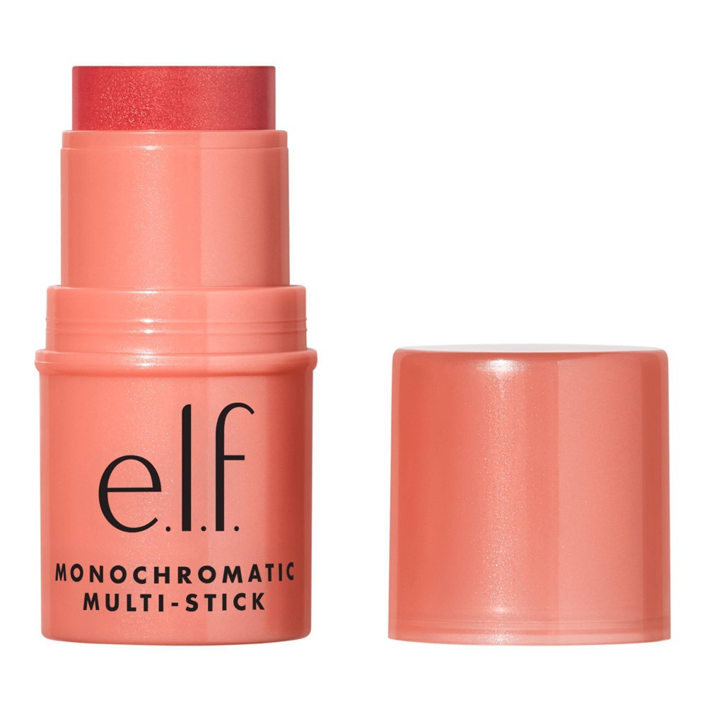 Photos - Face Powder / Blush ELF e.l.f. Monochromatic Multi Stick - Glimmering Guava - 0.155oz 