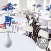 Big Dot of Happiness Firecracker 4th of July - Triangle Red, White and Royal Blue Party Photo Props - Pennant Flag Centerpieces - Set of 20 - 2 of 4
