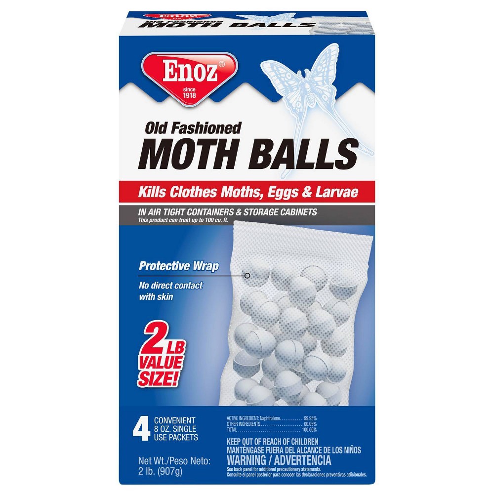 UPC 070922047001 product image for Enoz Old Fashioned Moth Balls - 8oz/4pk | upcitemdb.com